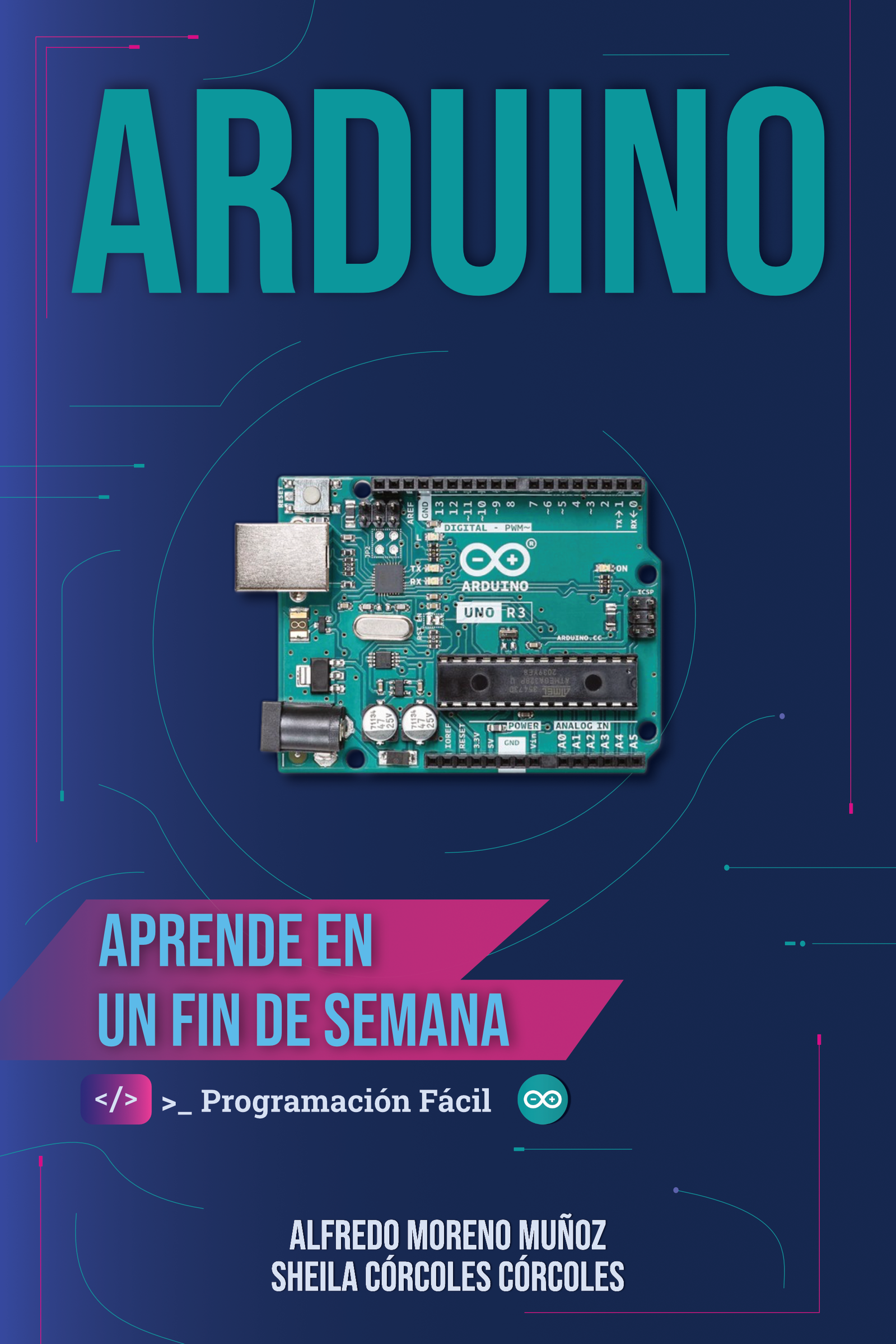 Portada del libro Aprende Arduino en un fin de semana