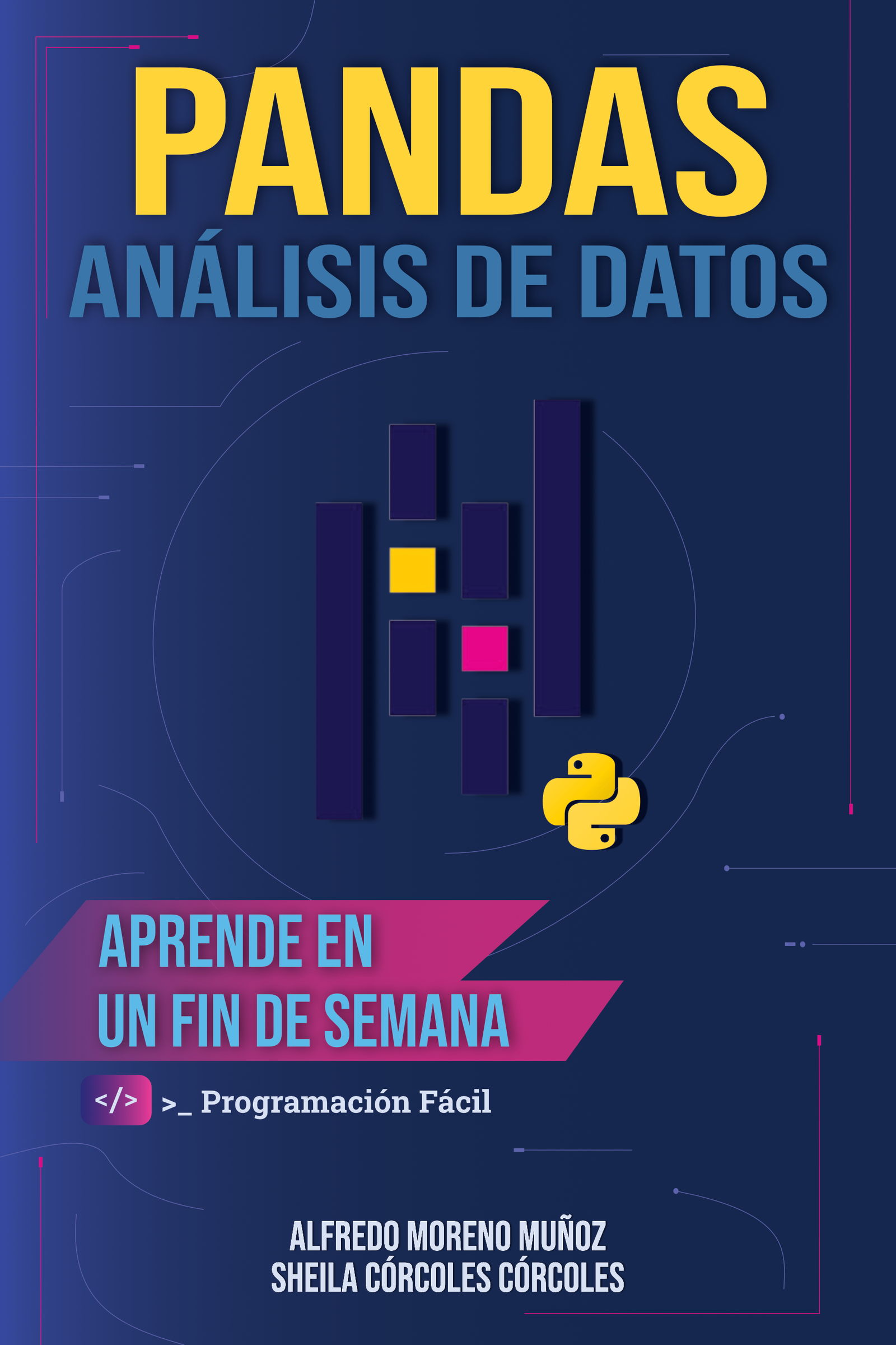 Portada del libro Pandas para análisis de datos
